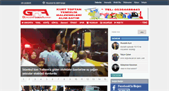 Desktop Screenshot of gundemhaberajansi.com